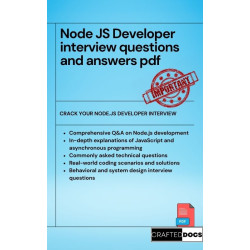Node JS Developer interview questions and answers pdf