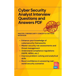 Cyber Security Analyst interview questions and answers pdf