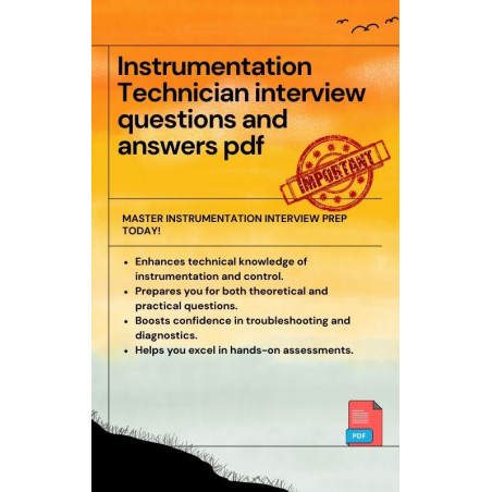 Instrumentation Technician interview questions and answers pdf