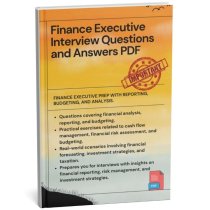 Finance Executive Interview Questions and Answers PDF