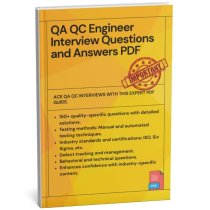 QA QC Engineer Interview Questions and Answers PDF